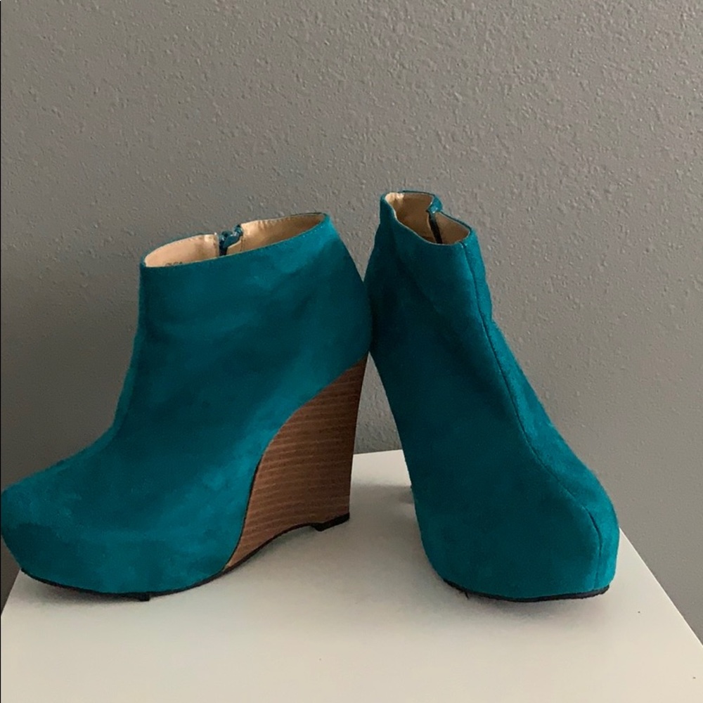 Suede Booties